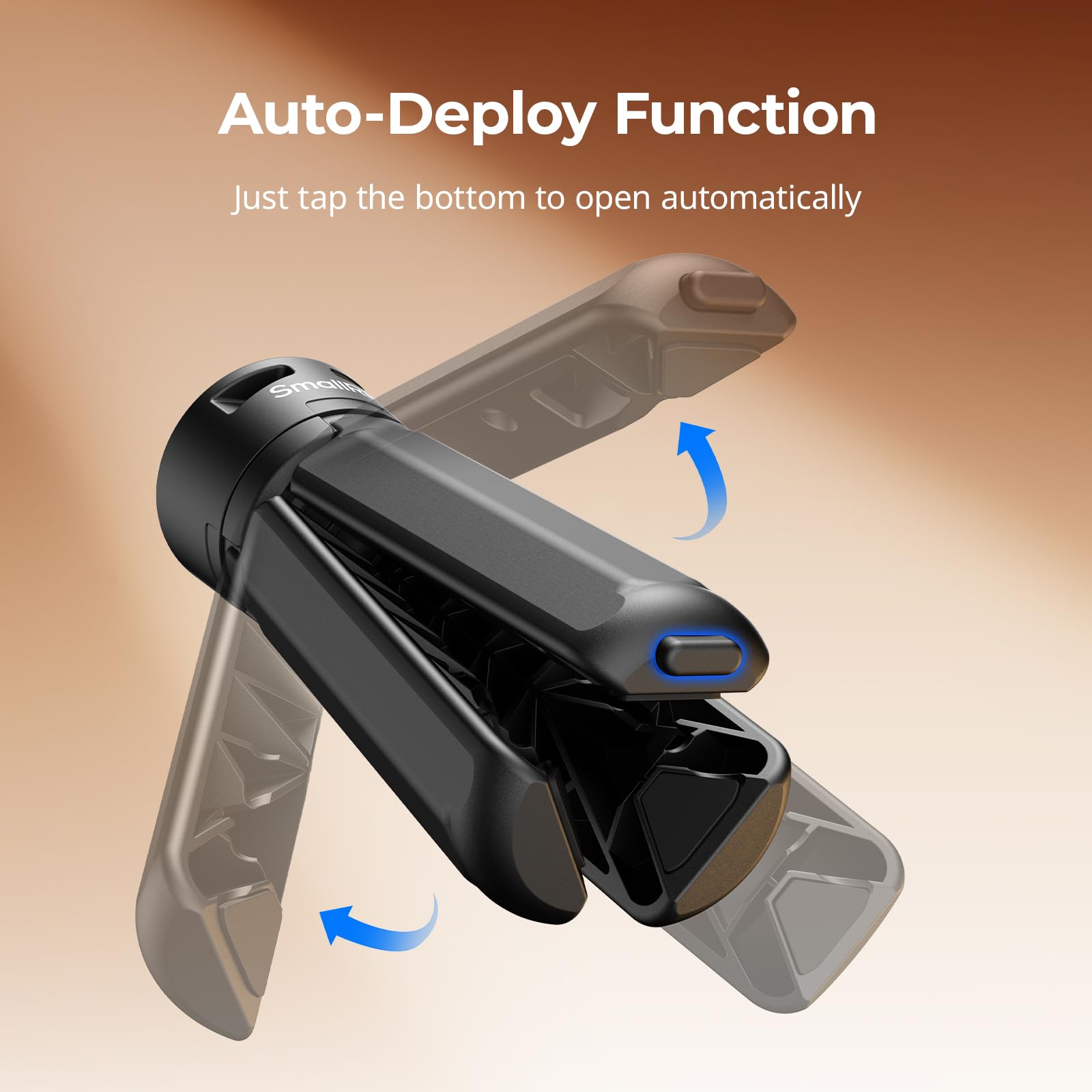 SMALLRIG Trépied pour caméras d'action pour DJI Osmo Pocket 4 / Pocket 3 / Action 6/5 Pro, vis 1/4"-20, Charge maximale 500 g, Poids 50 g, Format Compact 10 cm - 6049