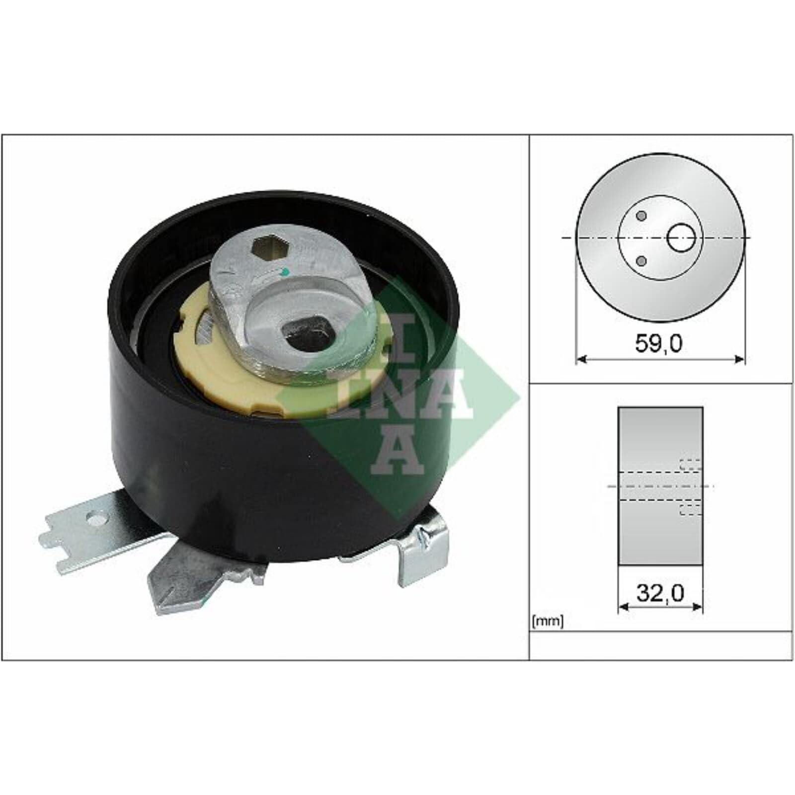 INA 530 0843 30 Kit cinghia distribuzione pompa acqua con guarnizione Compatibilità con RENAULT KANGOO Express FW0/1 Clio 5 Hatchback BF Megane 4 Hatchback B9A/M/N, DACIA SANDERO II, NISSAN | Compatibile con: DACIA DOKKER Express Kasten/Großraumlimousine,