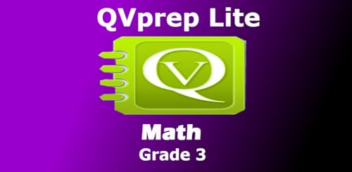 QVprep Lite Math Grade 3 Practice Tests with Video Hints