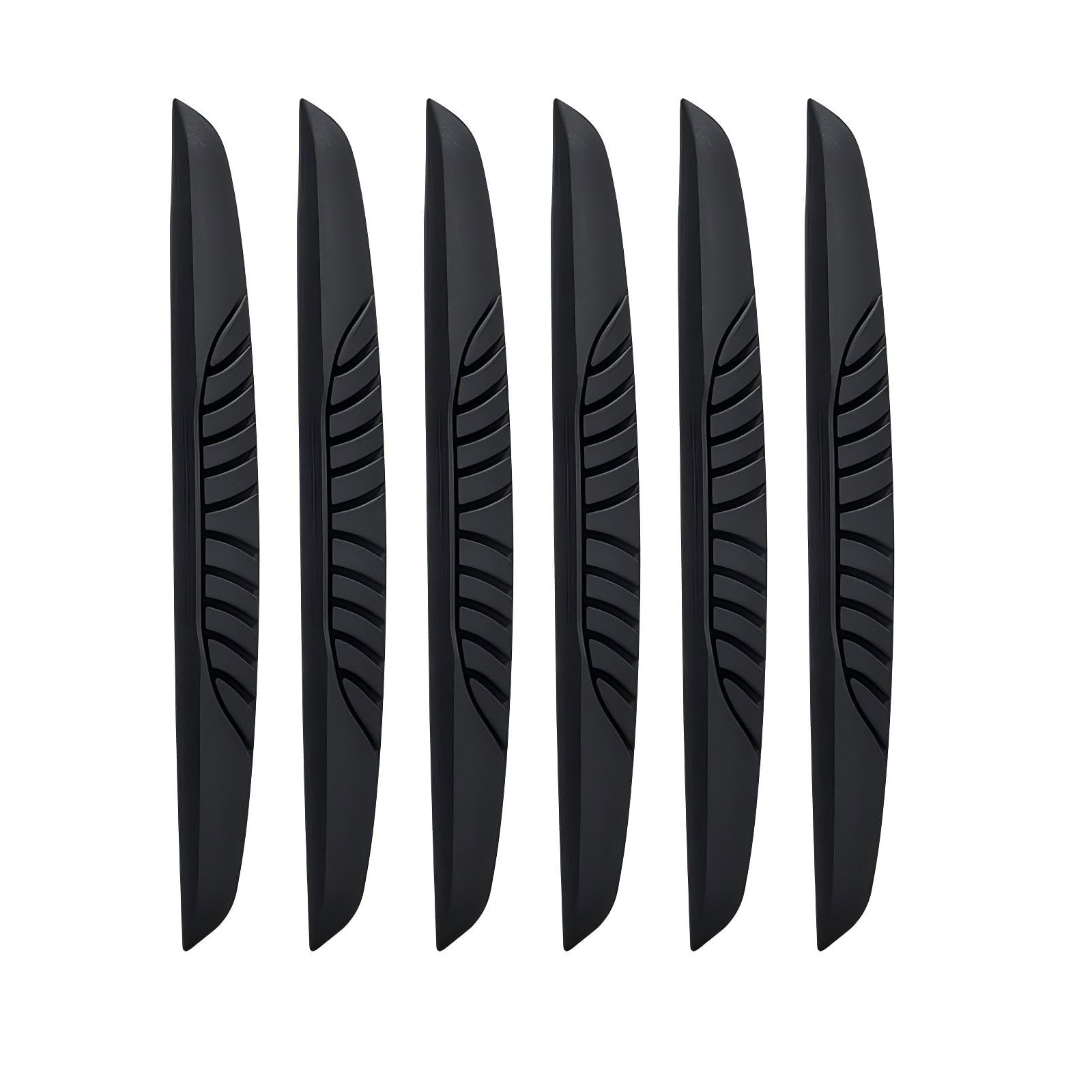 Woniyal 6 Pcs Car Door Edge Guards Protectors for Dacia Duster (HS HM P1310 2012-2025 2026), Anti-collision Strip Anti-Scratch Protection for Car Doors Exterior Accessories,Black