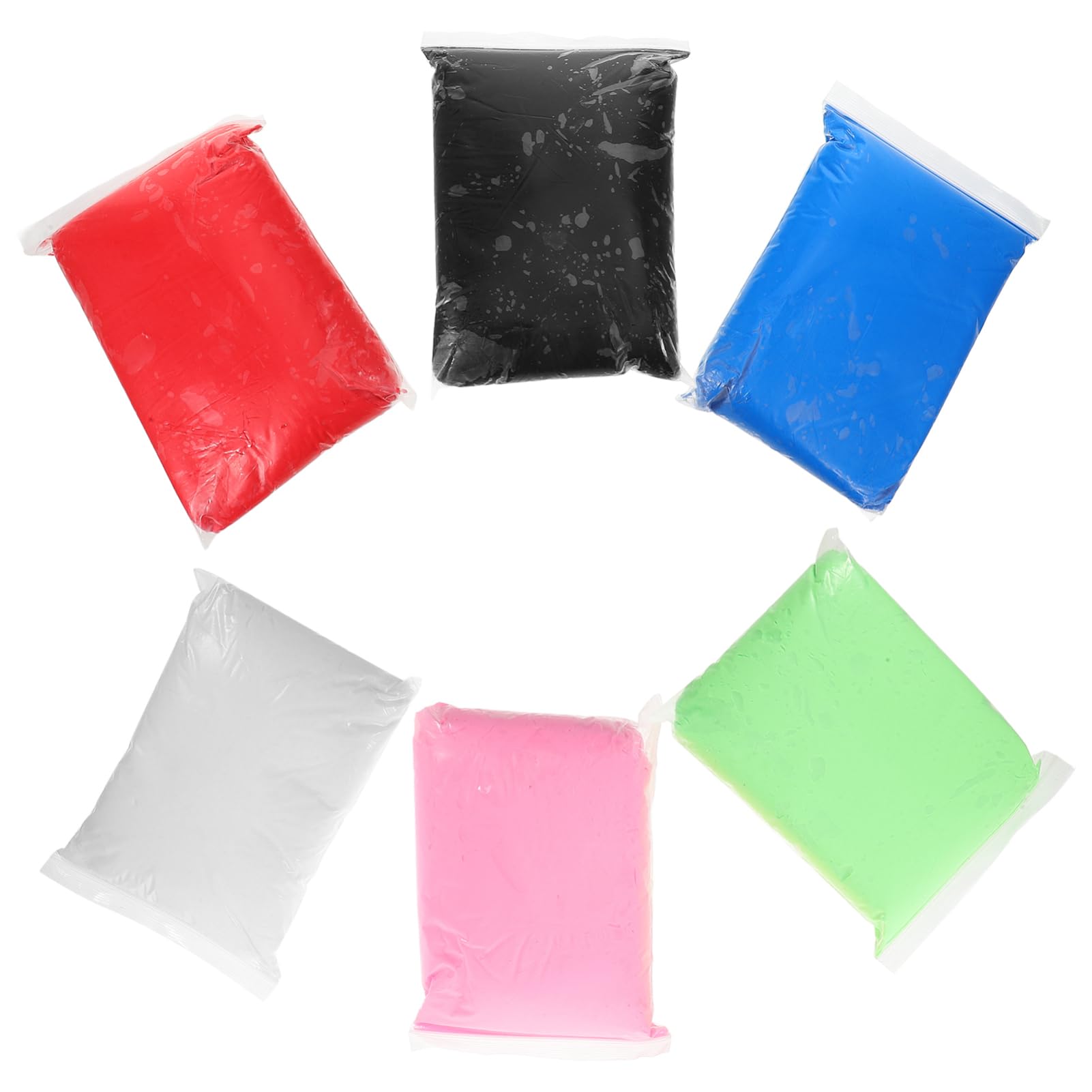 VICASKY 6borse Kit di Argilla Essiccata all Aria per Ragazzo Ragazza Argilla Ultraleggera Colorata Morbida da Modellare per Lavoretti Creativi Fai da Te