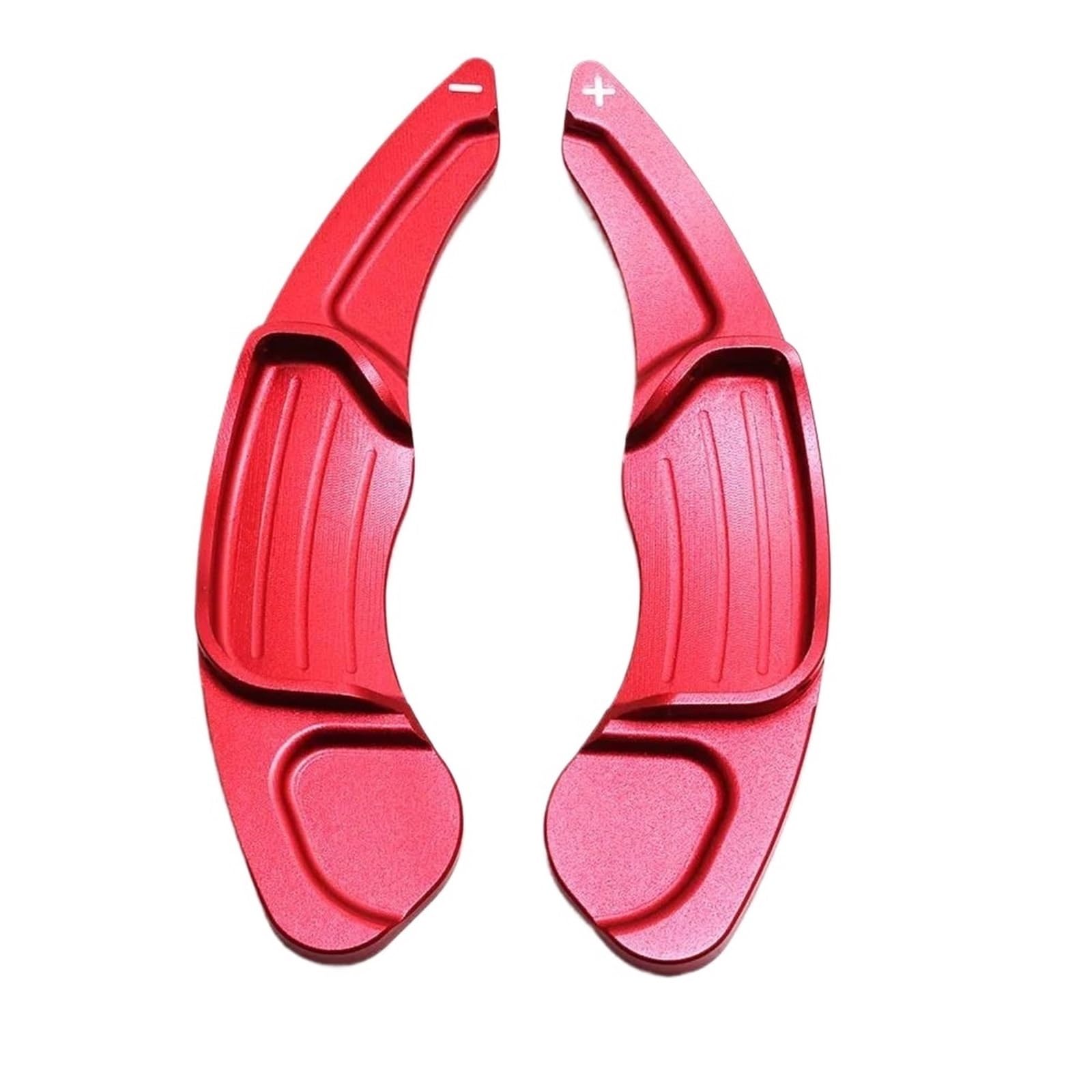 Bvfsxhs Red Car Extended Paddle Shifters For Lincoln For Mkc Mkz Mkx Steering Wheel Shift Paddle Shifter Extension(Red)