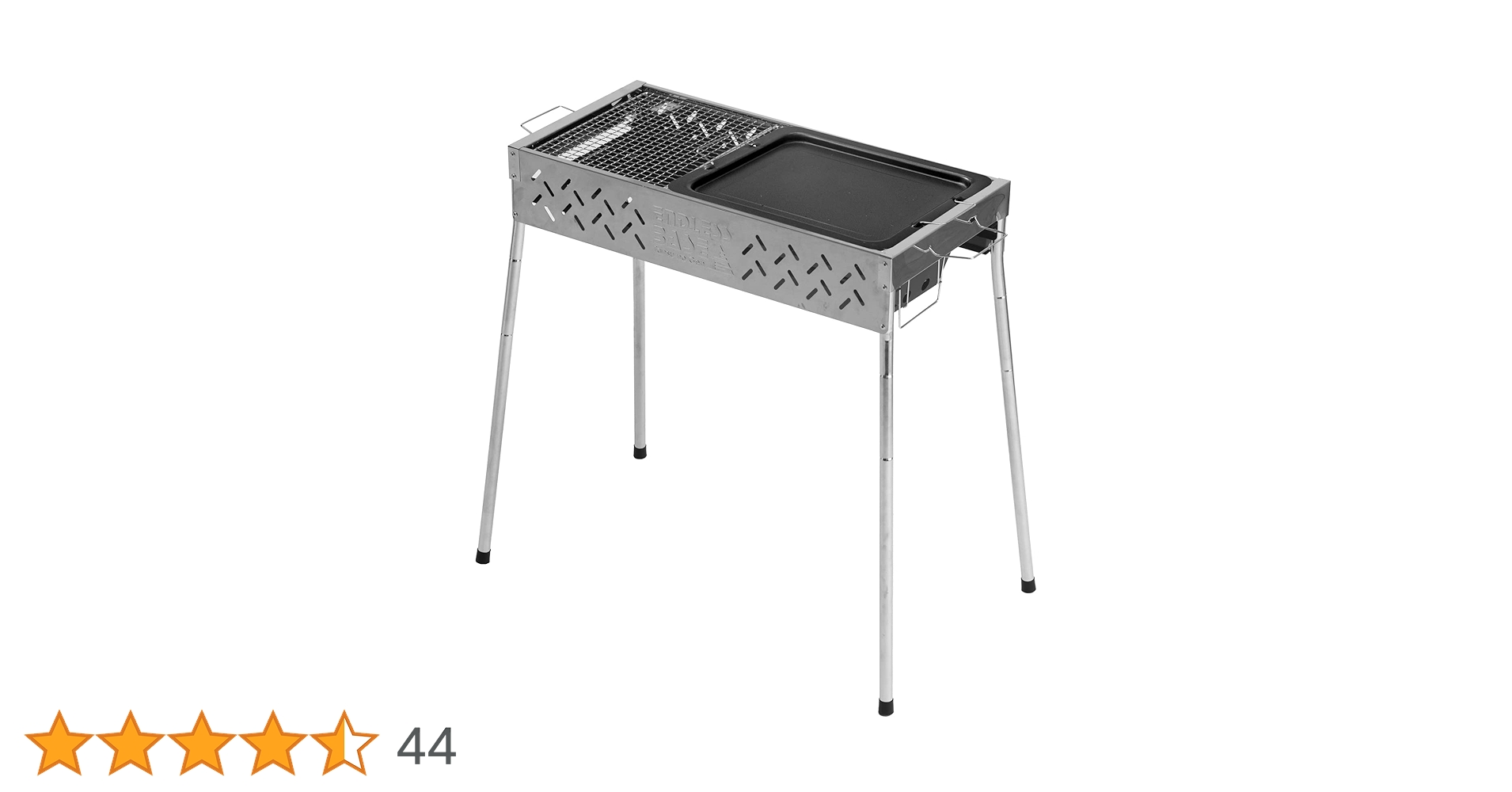 ❤キャンプ芸人も大絶賛❣バーベキューコンロ＆アウトドアテーブル♪❤2点セット タンスのゲン バーベキューコンロ メッシュテーブル 2点セット