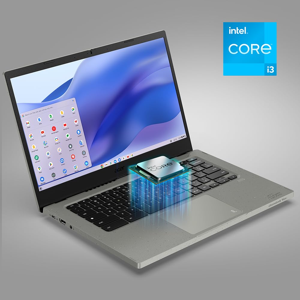Amazon.com: Acer Chromebook Vero 514 CBV514-1H-38VS Laptop | Intel
