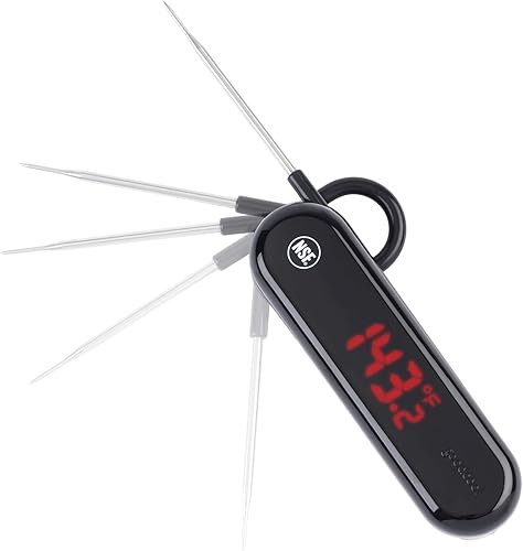 Miniatura 4 de GoodCook Termómetro de lectura instantánea digital táctil con pantalla LCD