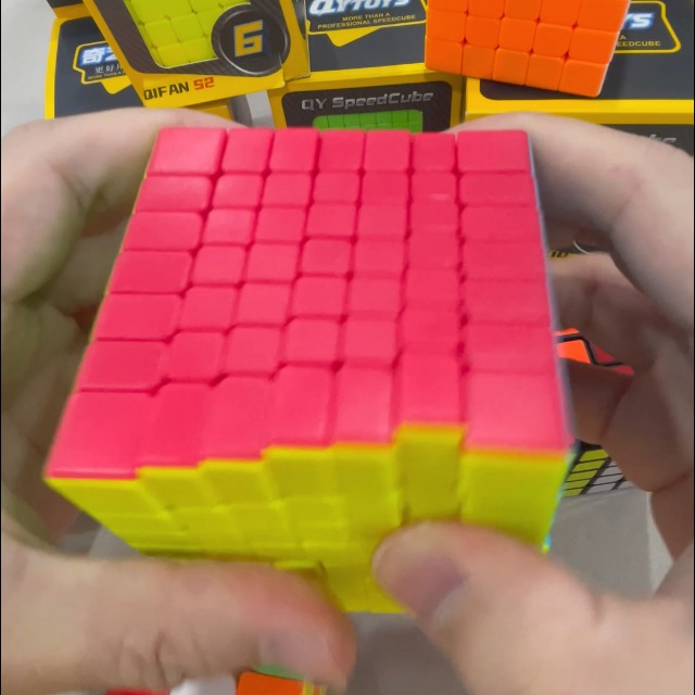 Amazon.com: BestCube 7x7 Cube Stickerless QY Toys 7x7x7 Speed Cube