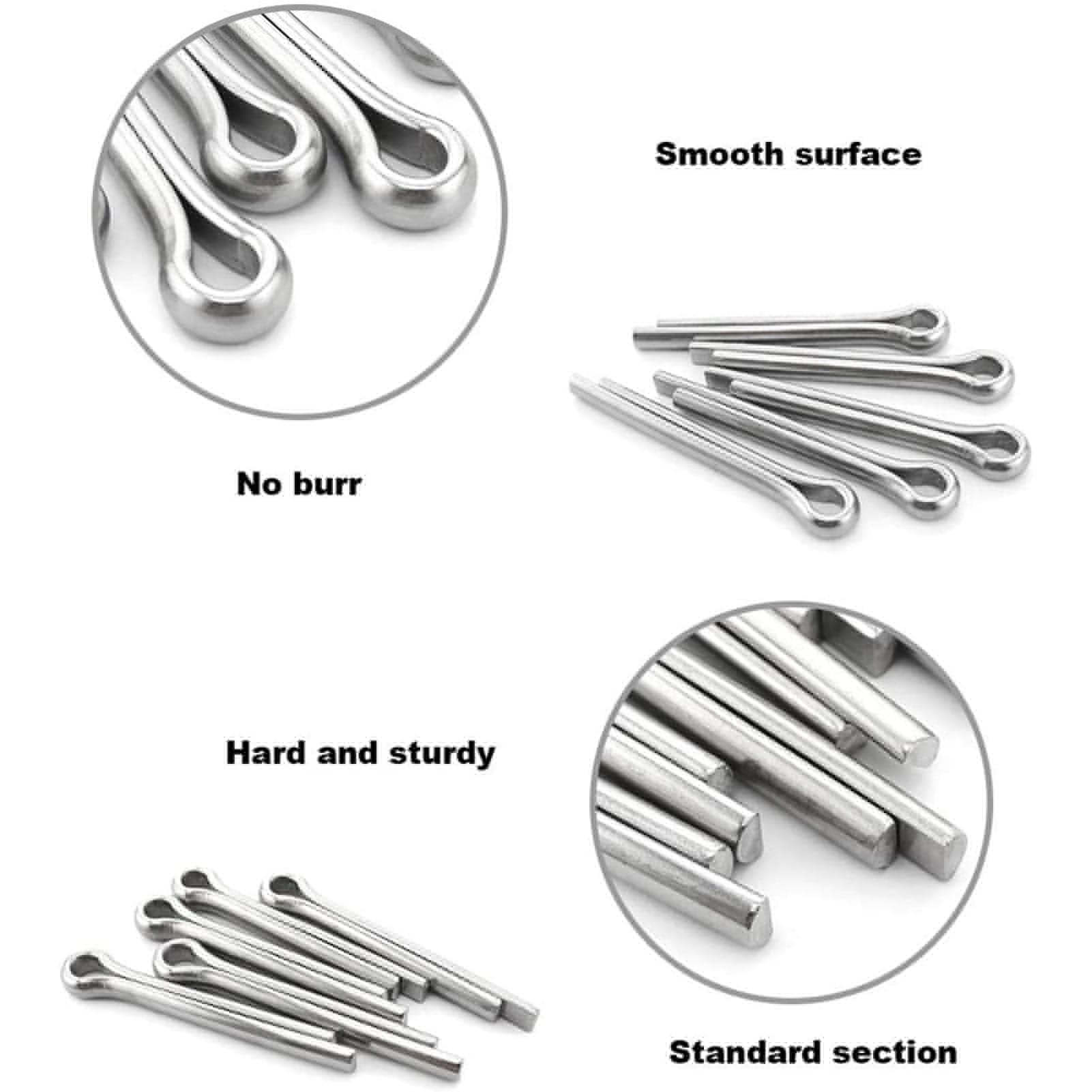 Keptfeet 5 Kit assortimento di coppiglie a Forma di U - Kit di Clip di