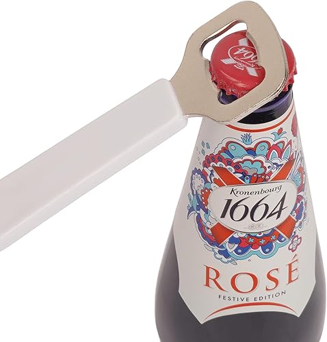 Miniatura 6 de 6 abridores de botellas de cerveza, abrebotellas simples de acero inoxidable para cocina, bar y restaurante, herramientas de fiesta de boda