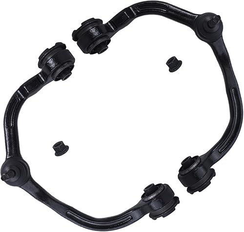 Miniatura 122 de Detroit Axle - 2 brazos de control superiores delanteros para Jeep Grand Cherokee Commander 2005-2010, brazos de control superior con ensamblaje de