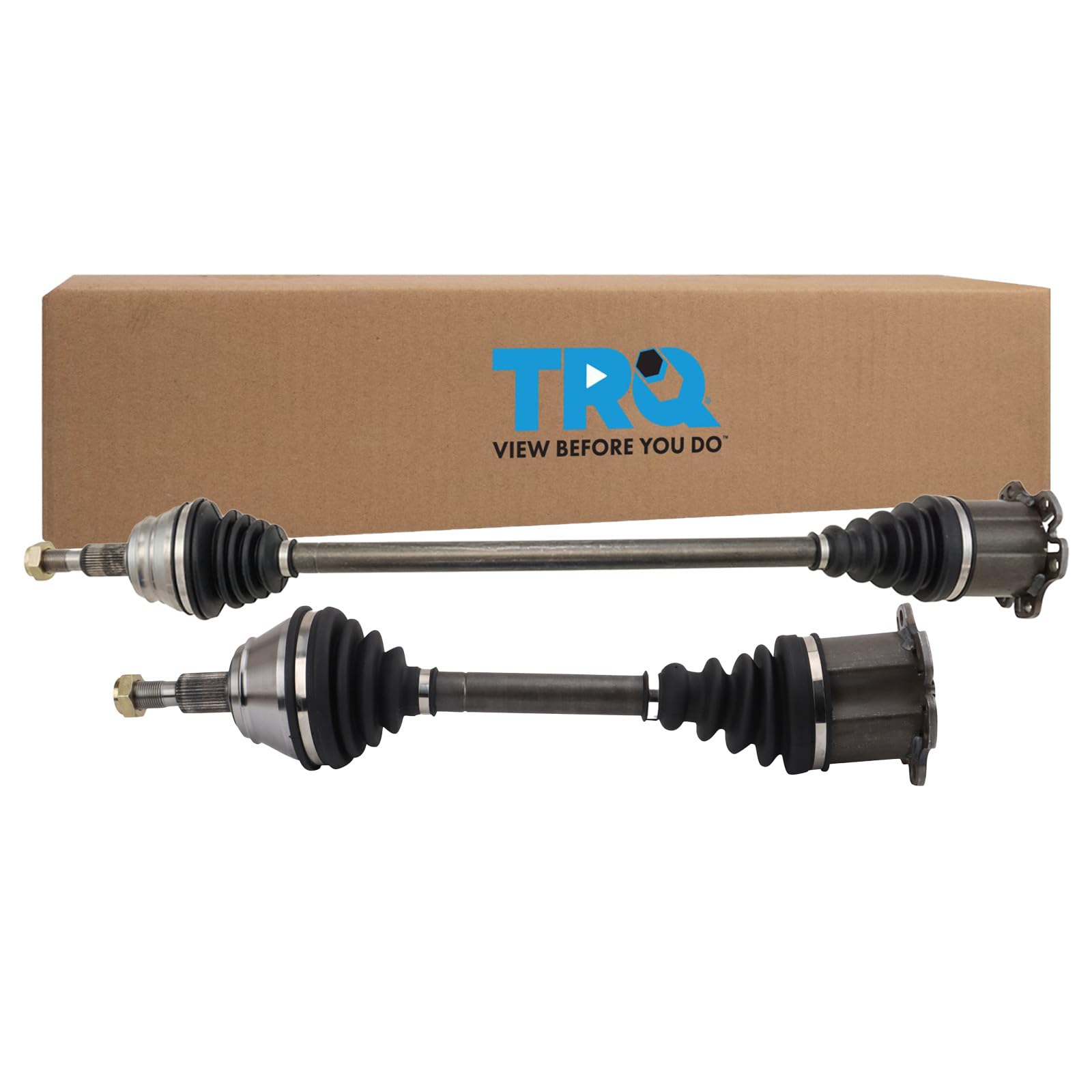 TRQ Front Driver and Passenger Side CV Axle Assembly Set 2 Piece