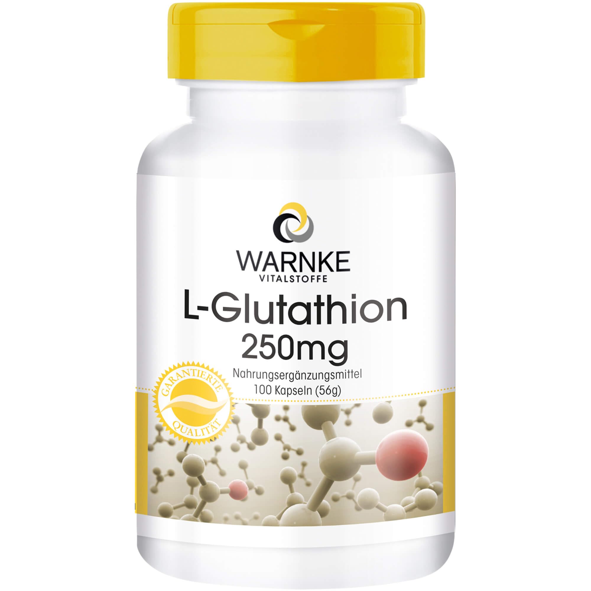 L-Glutathion 250mg - 100 gélules | Herba Direkt