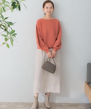 Amazon | [アーバンリサーチ ロッソ] ニット セーター バックコクーン