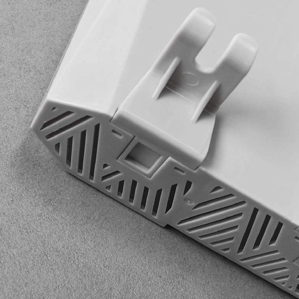 Creative Brushing Cup Holder-Craft Toothbrush Holder Wall Mount Electric Storage Set,Plastic Tooth Brush Organizer for Bathroom