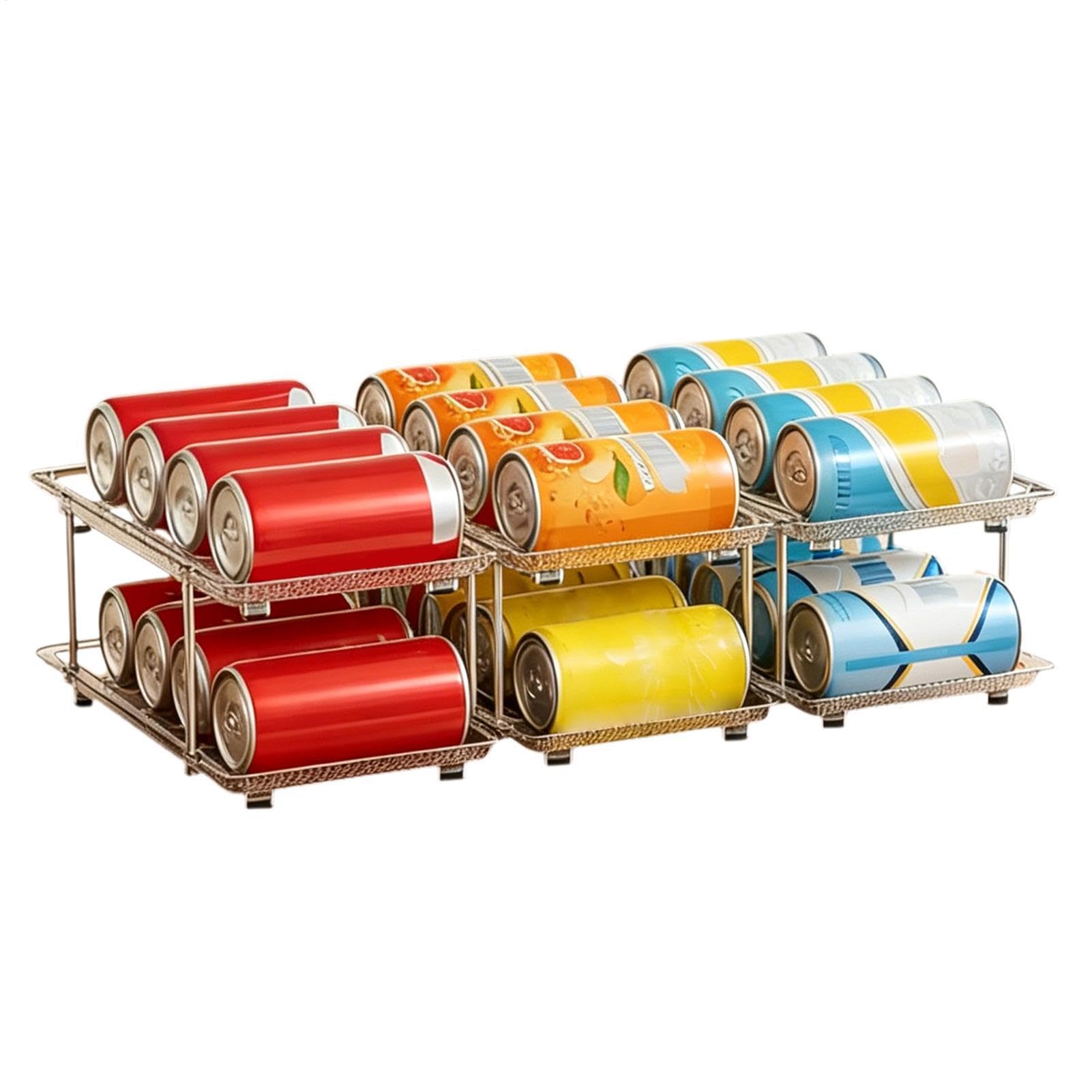 Genérico Dispensador De Latas para Cocina Estante Ahorrador De Espacio | Estante Para Latas De Comida De Perro Para Regalo De Inauguración De Casa, Cumpleaños, , Dormitorio,