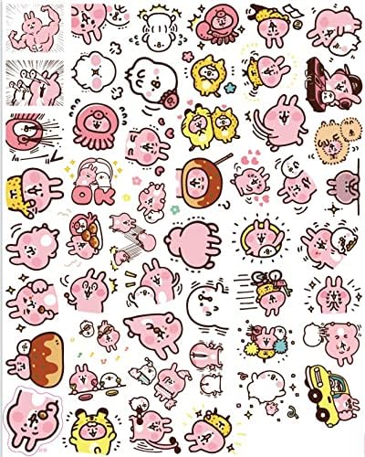 新発売の 50枚 かわいい シール 韓国 キャラクター ステッカーセット 防水シール 漫画 子供 手帳 テープ ノート オートバイ スーツケースステッカー スーツケース ギター 車 バイク 自転車用 Wisp Mx