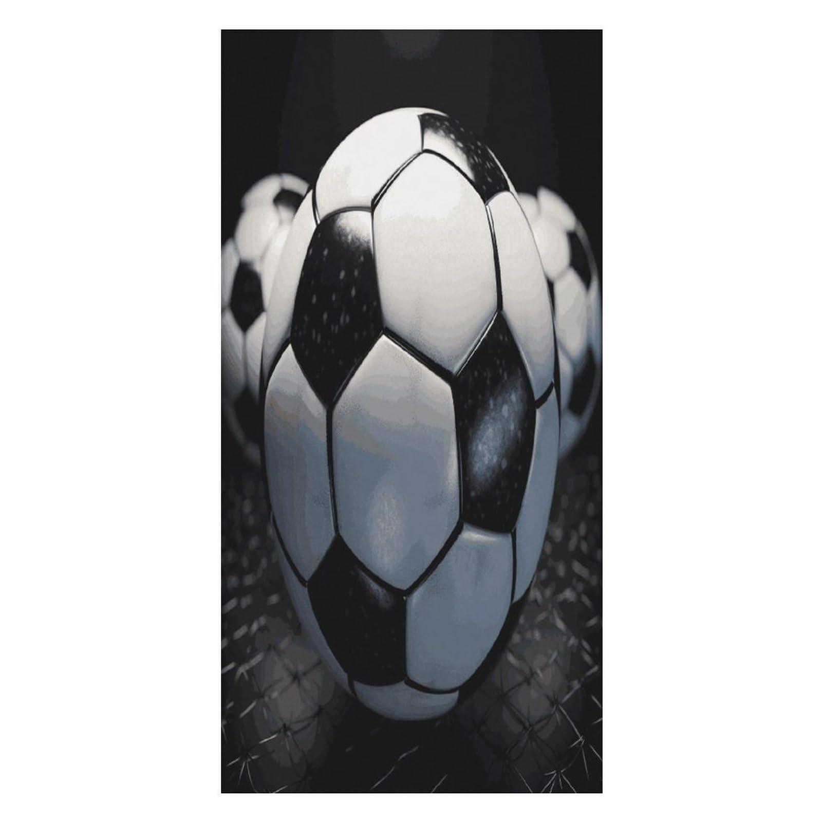 Adfgyerh Unisex Style Soccer Ball Bath Towels Beach Towel Lightweight Quick Dry, Bath Towel For Travel Sports Pool Swimming Bath Camping Yoga Adults160x80cm