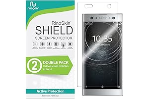 (2-Pack) Screen Protector Compatible with Sony Xperia XA2 Ultra Screen Protector Case...