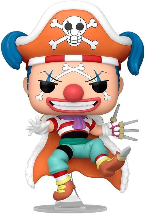 Funko Pop! One Piece 1276 Buggy The Clown Sticker Special Edition