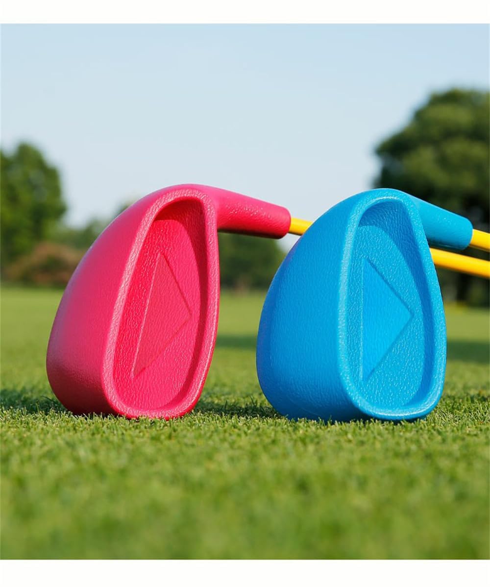 Ferro da golf per ragazzi e ragazze con albero in carbonio per bambini da 3 a 12 anni, 7 ferri da golf per golfisti junior