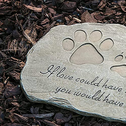 Piedra conmemorativa para mascotas con diseño impermeable 3