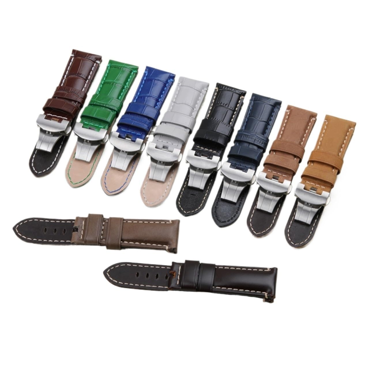 SiChouwz Zubehör For Uhrenarmbänder Aus Echtem Leder