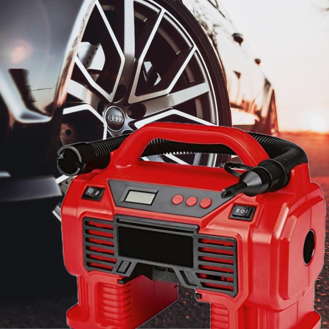 12/20V Inflator/Deflator Compatible with Bauer 12/20V Dual Power 0-160 PSI Inflator/Deflator - Powered by 20V Battery or 12V car DC Outlet, inflate Tires & inflatables Fast (Tool Only - No Battery)