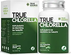 True Source True Chlorella 600Mg - 120 Tabletes -