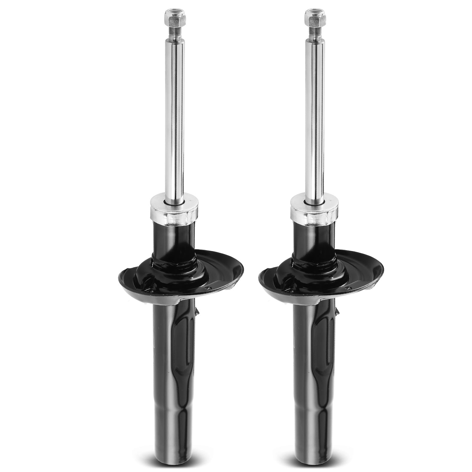 Frankberg 2x Amortiguador de gas Delantero Izquierdo Derecho 543mm Presión de gas Compatible con Golf VI 5K1 Golf V 1K1 Golf Plus 521 5M1 Golf VI Variant Reemplazo# 312266