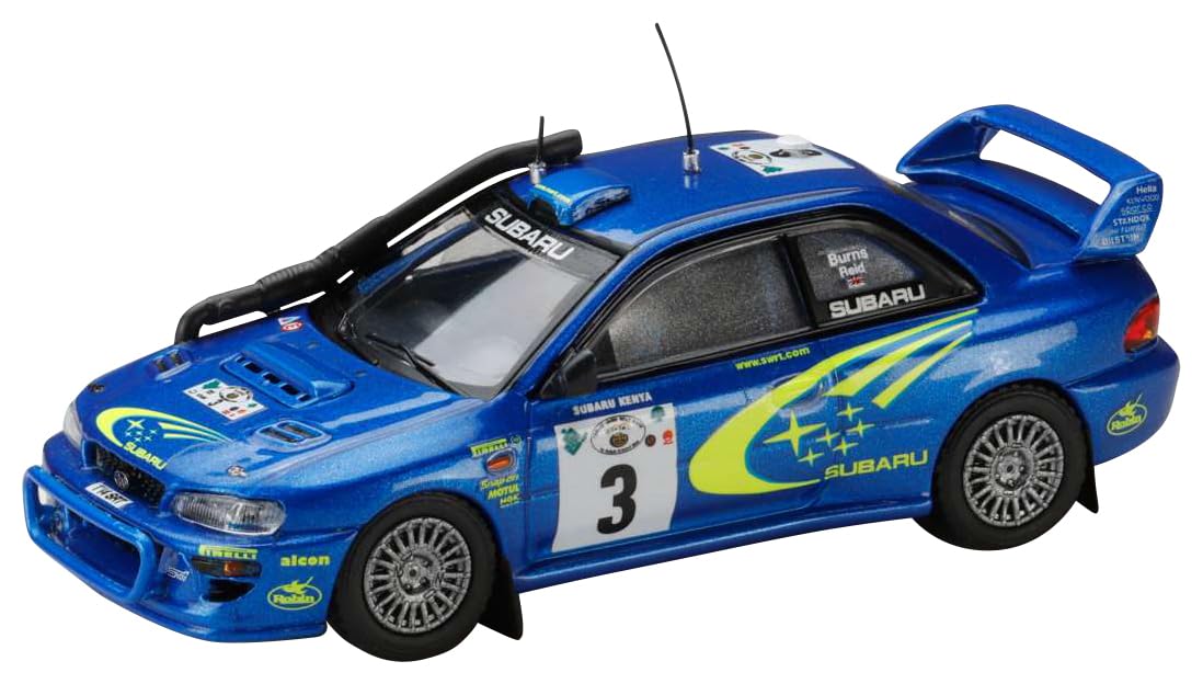 Amazon | 1/64 SUBARU IMPREZA WRC 2000#3 (SAFARI) | ミニカー・ダイ