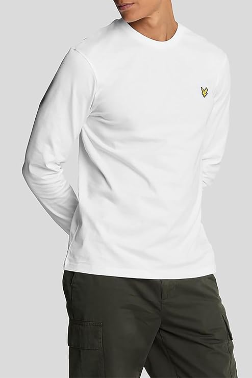 Cotton Long Sleeve Tee by Lyle & Scott