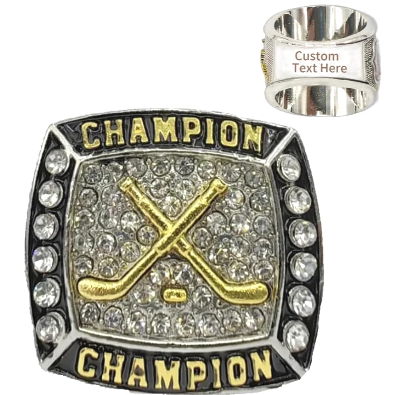 Customize Ice Hockey Championship Trophy Rings Prize (Customize,11)