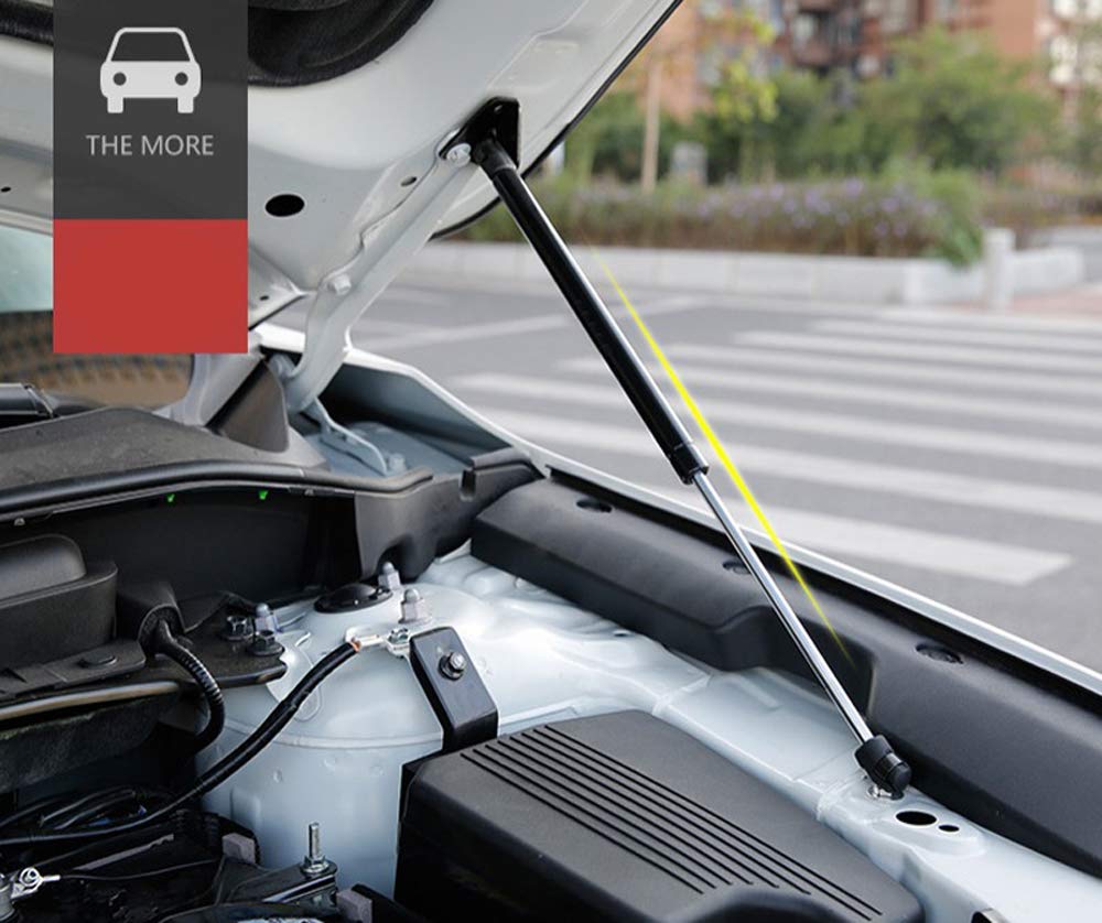 Exterior Carbon Fiber Strut Lift Hood Shock Stainless Damper Kit for 15