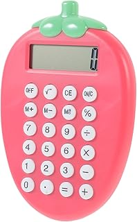 VILLCASE Decoração De Escritório Design Criativo Calculadora Calculadora Versátil Calculadora Adorável Calculadora Básica Calculadora De Mesa Calculadora Portátil Chaveiro Computador Abs