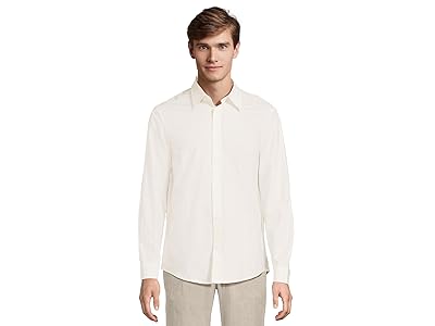Armani Exchange Cotton Jacquard Button Down Men