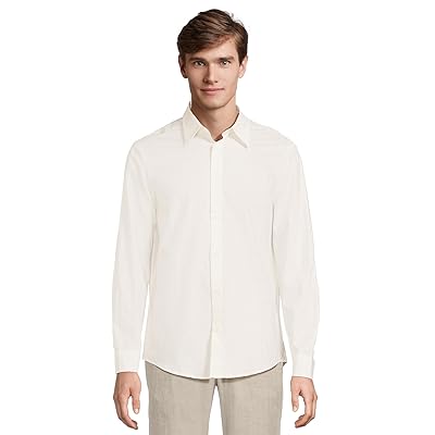 Armani Exchange Cotton Jacquard Button Down Men