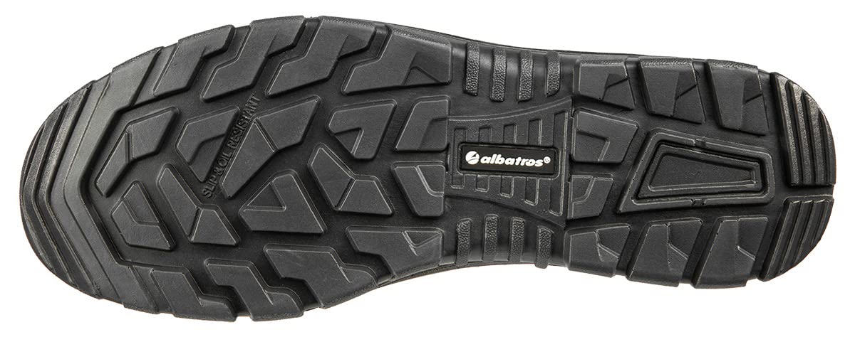 ALBATROS RIGGER BOOTS Sicherheitsstiefel S3 – warme Winter Lederstiefel gefüttert – hohe Damen und Herren Stiefel für Landwirtschaft, Wald, Stall & als Jagd Schuhe – Outdoor Schuhe warm