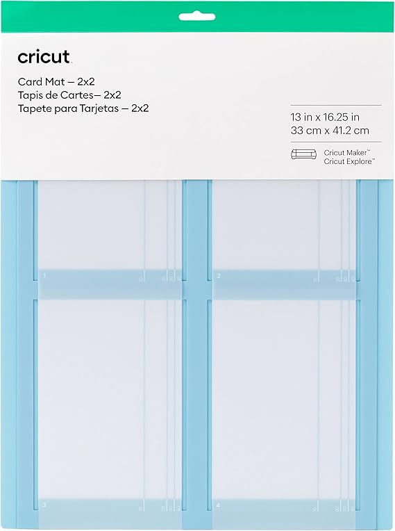 Cricut Tapis en carton, 2 x 2 | Compatible avec tous Tailles| Créez des cartes personnalisées avec Cricut Machines Maker et Explore