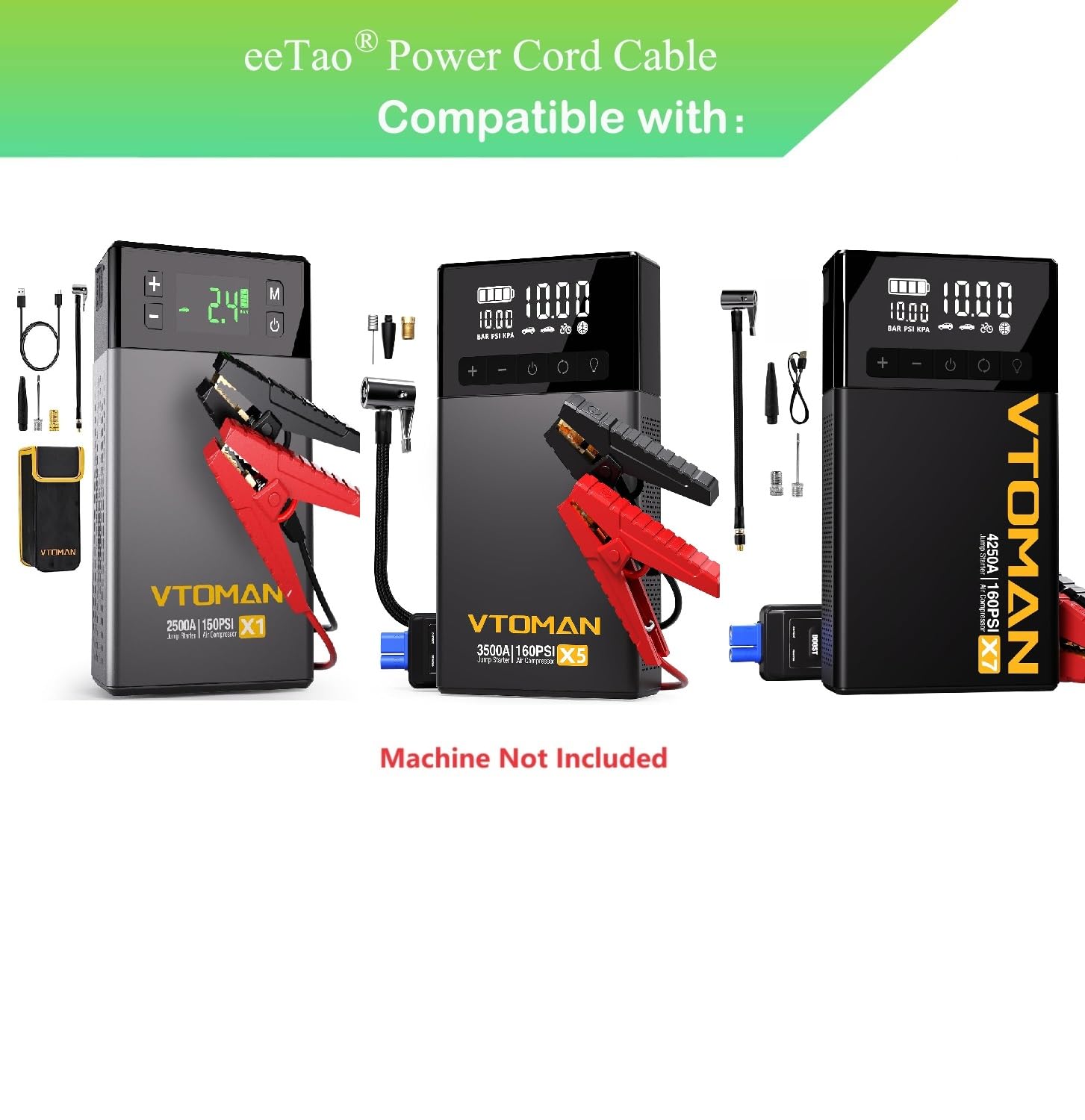 Amazon.com: eeTao 5V USBC Charging Cable Compatible with VTOMAN X1