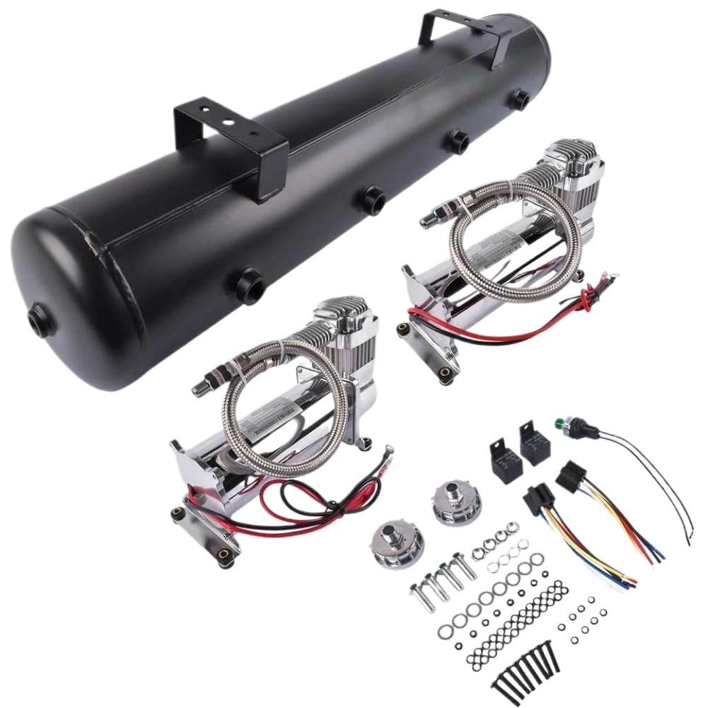 Eireneper Onecolor Air Compressor Replacement Compatible With Ap03 580 Air Compressors 150 Psi On 180 Psi Off Relay Air Ride Suspension