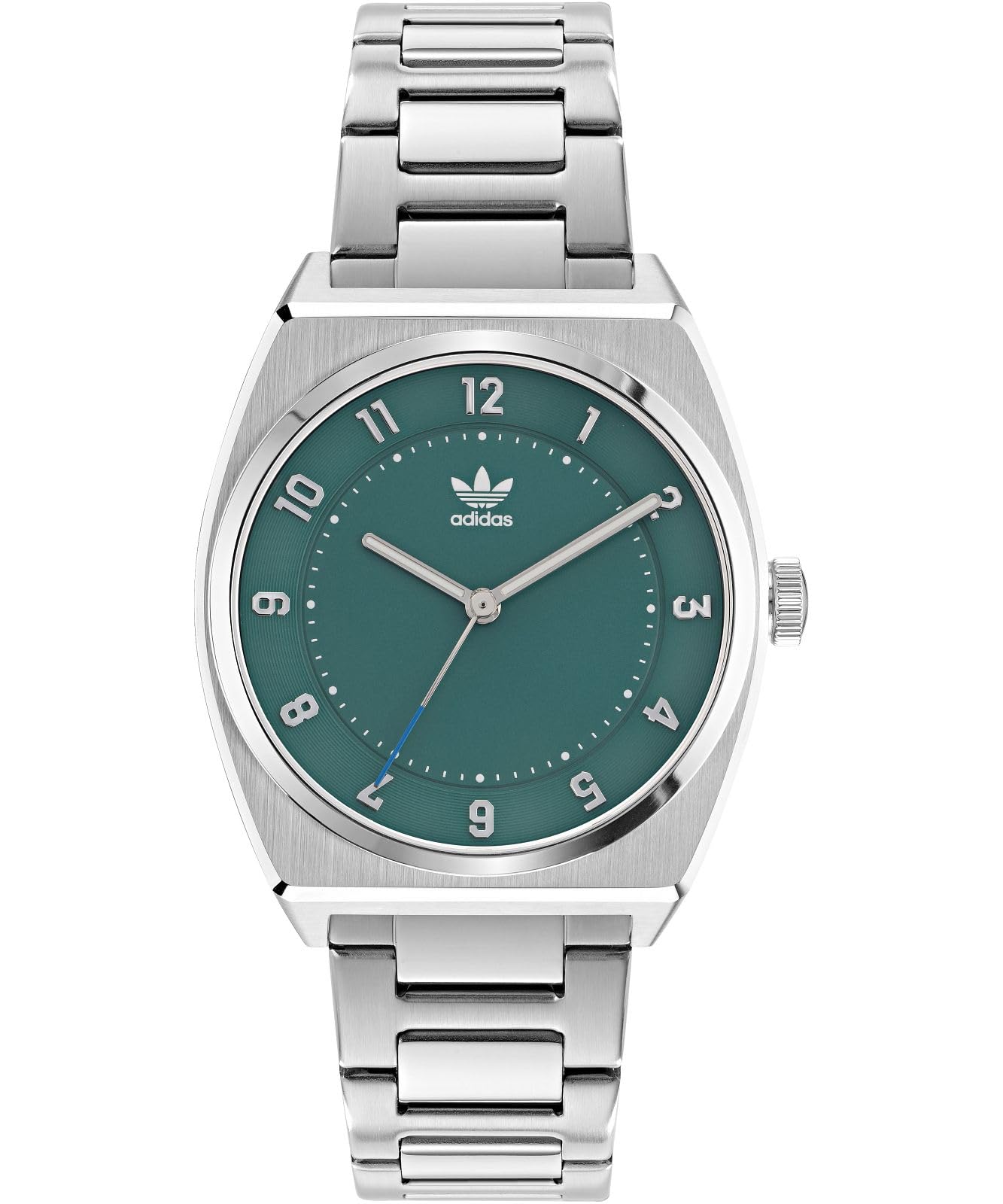 Adidas Men Stainless Steel Originals Analog Green Dial Watch-Aosy22027, Band Color-Silver (B0B3LP95RB) Amazon Price History, Amazon Price Tracker