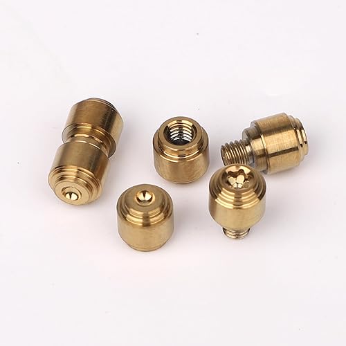 Miniatura 3 de 3 juegos de pernos de pulgar, tornillos de titanio, tornillos de repuesto para el pulgar, tornillos de bolsillo para cuchillos, 535 Bugout (dorado)