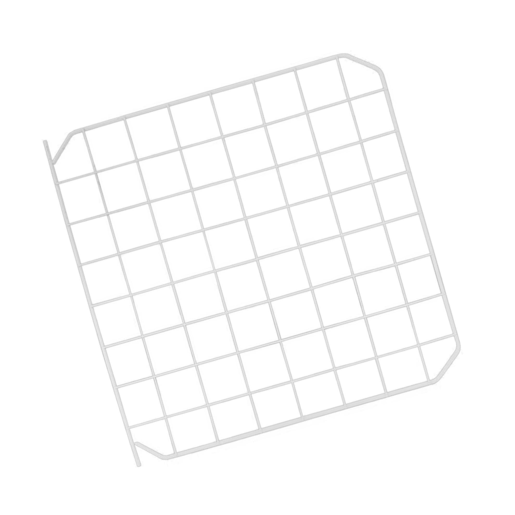 QUXVUIS Stylish Metal Wire Guinea Pig Playpen Panel Cage Fence Portable and Durable, door white