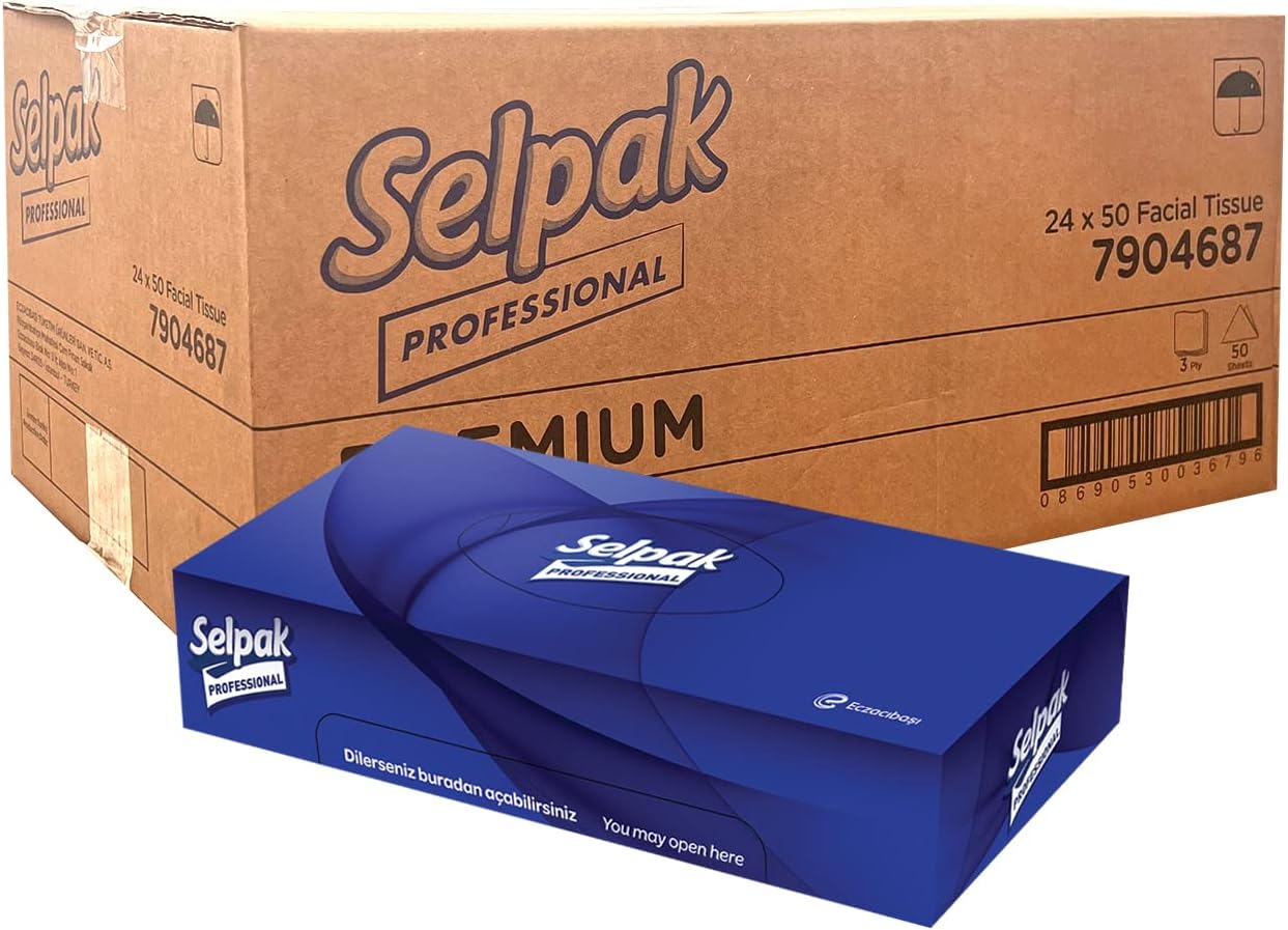 Selpak Professional Premıum Kutu Mendil 24'lü