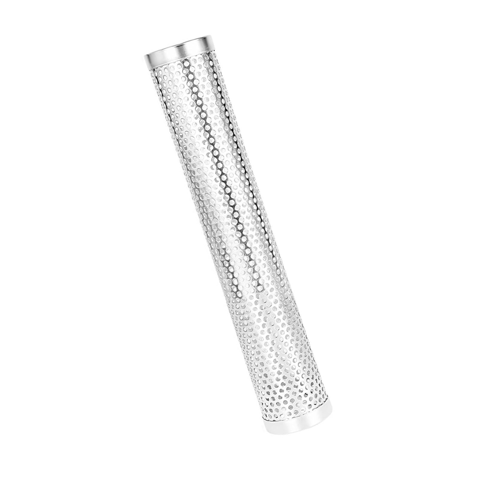 Kalttoy 12 Inch Round Practical Smoker Tube 304Stainless Steel Grilling Tube Smoked Box Suitable For Backyard Parties Enhancing Bbq Charm Smoked Generator