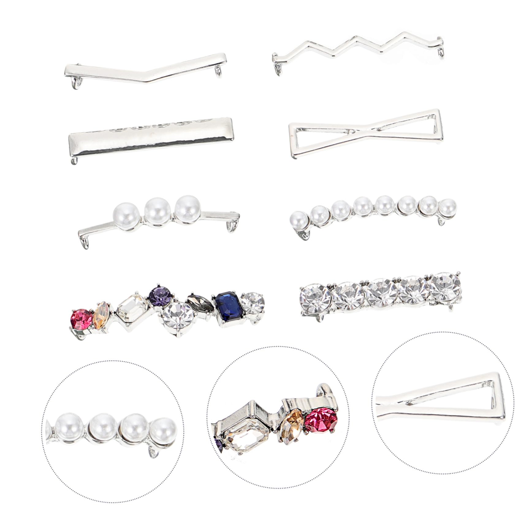 Pz Decorazione fibbia in pizzo fibbia per lacci delle scarpe con strass scarpe con fibbia in pizzo clip per scarpe clip scarpe arredamento fibbie sicure per lacci delle scarpe