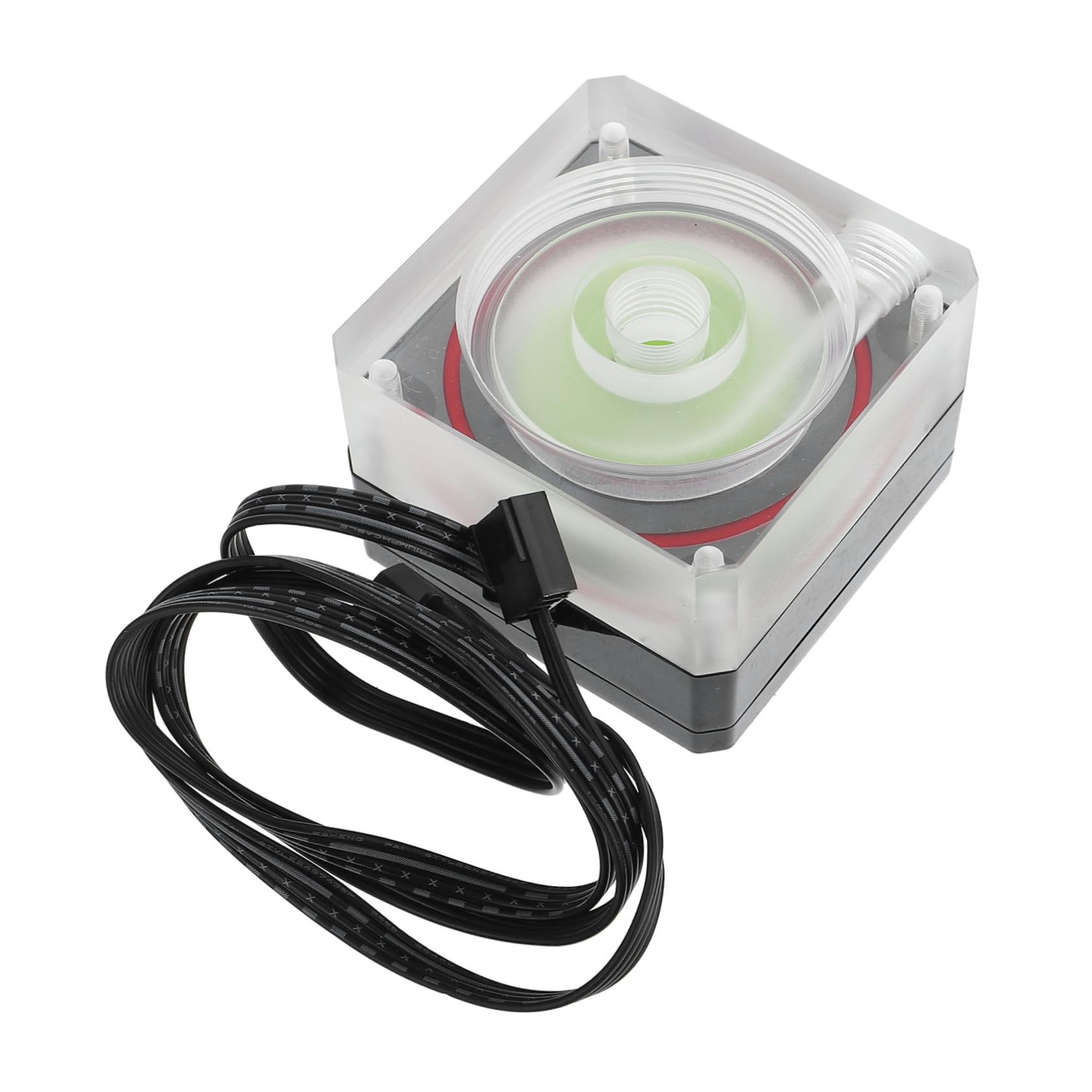 Kit de Refrigeración Líquida para PC con Bomba de Agua Flujo Mejorado Ruido Compatible con Sistemas de Enfriamiento por Agua para Ordenador