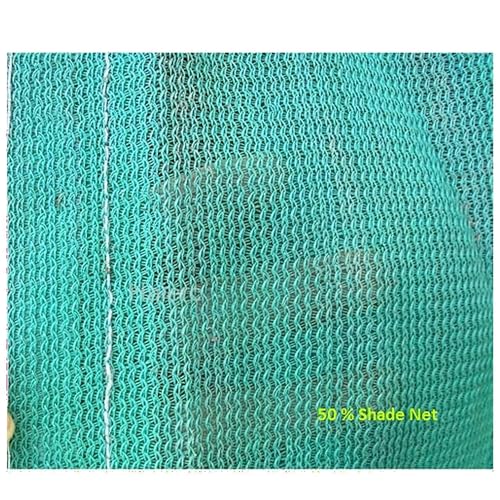 Image of Heart Home Sun Shade Net (10 x 5 Feet) Netting Cloth for Terrace, Garden, Lawn, Balcony | Sunlight Protection Canopy | Green Net /Agro Net | Square Sheet for Plants, Farming | Green