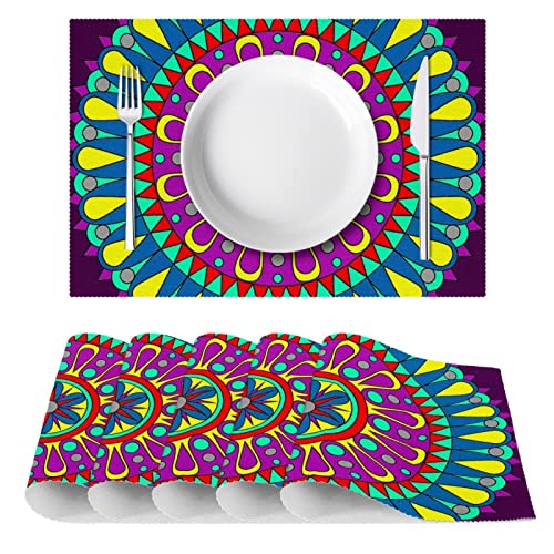 Set de table de cuisine lavable pour protéger de la chaleur et des taches - 3