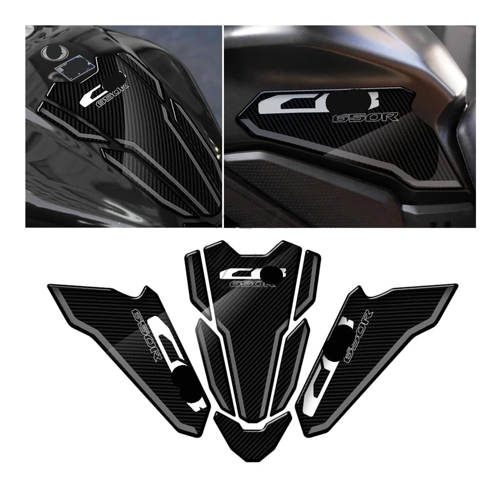 Pegatina Deposito Moto Para CB650R 2021-2022. Adhesivo Protector De Depósito Gasolina Triple Yoke
