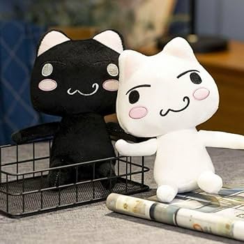 Amazon.co.jp: どこでもいっしょ トロ猫 ぬいぐるみ 2体セット : おもちゃ